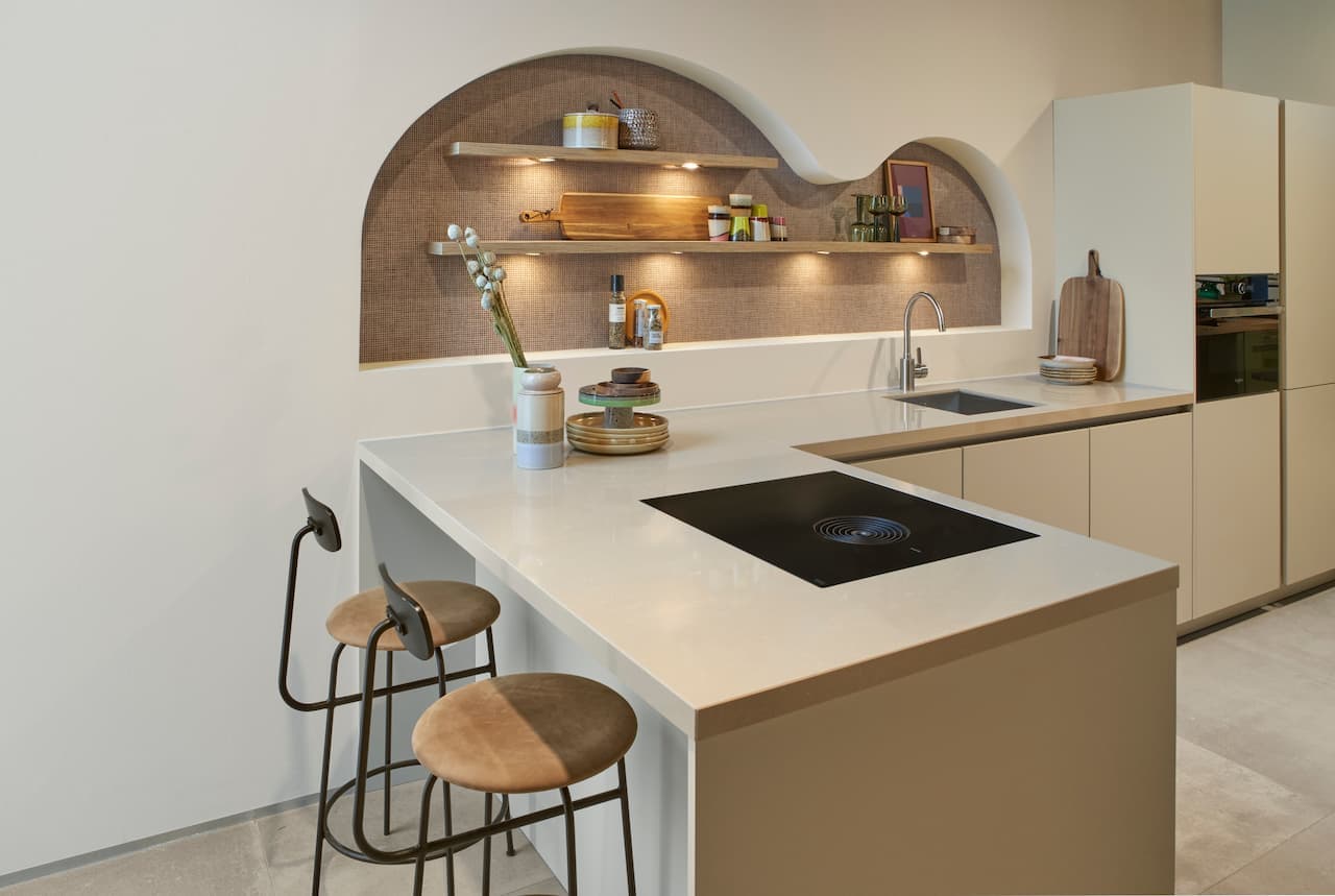 Kookeiland met bar