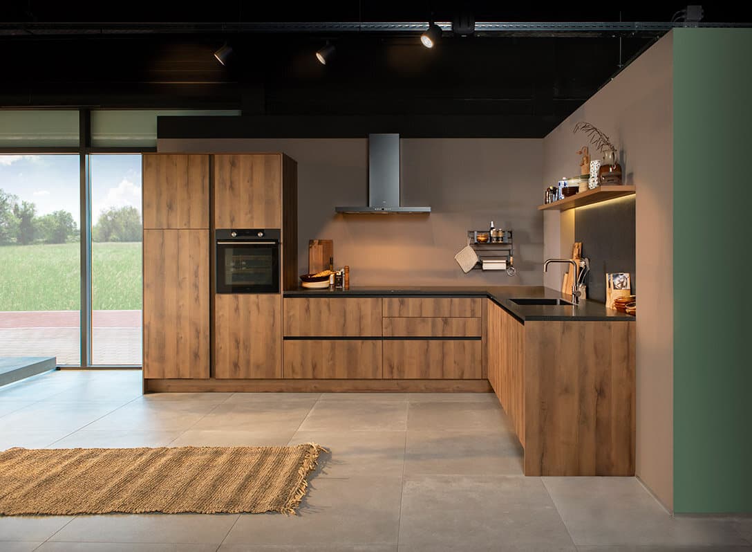 Houten keuken