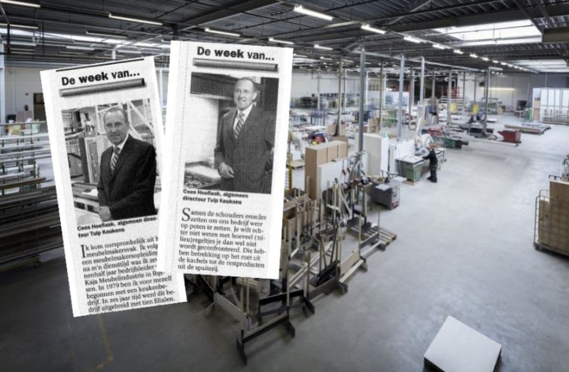 Een oude garage in Rijssen